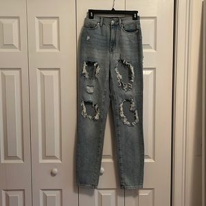 size 24 ripped BDG Urban outfitter jeans